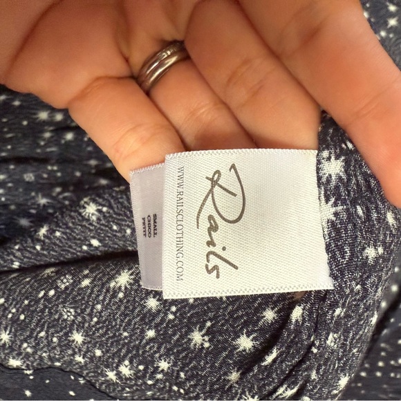 Rails Jasmine Star Mini Dress in Navy Nova – Size S - Picture 12 of 12